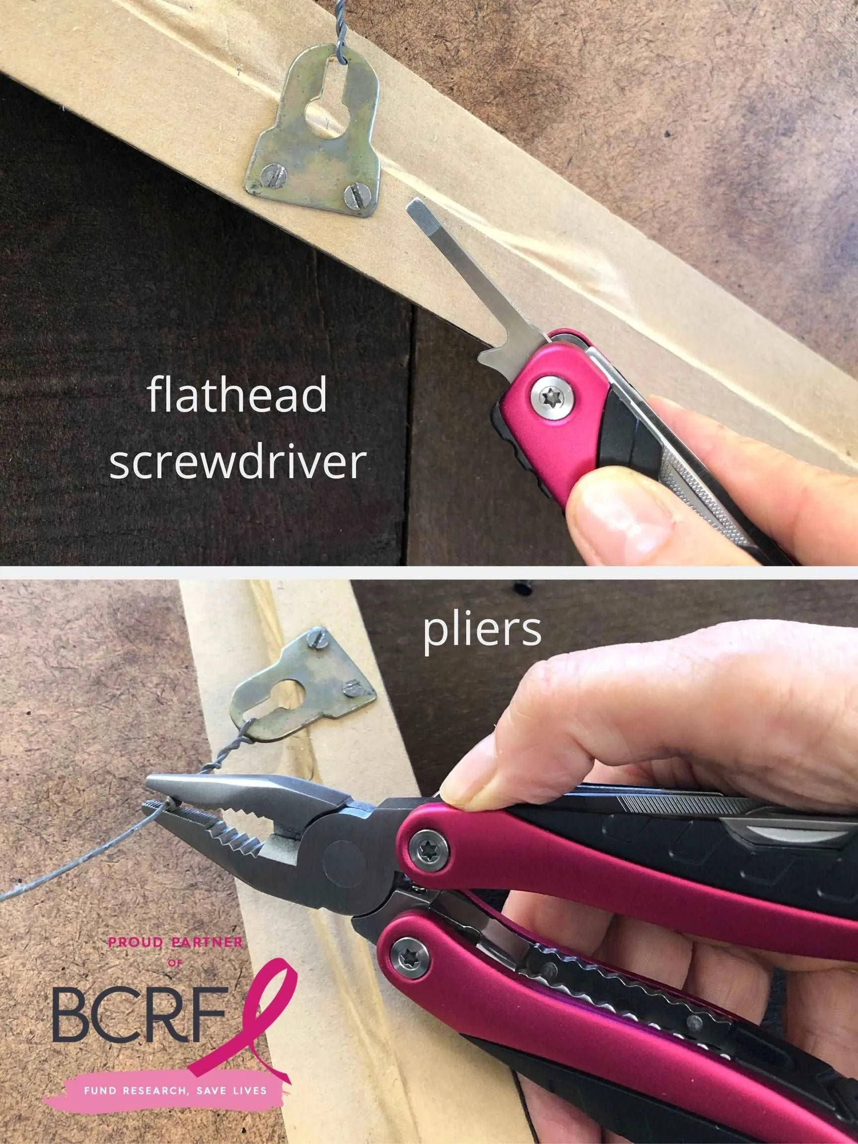 14-in-1 Pink High-Quality Pocket Multitool Pliers. Great for Outdoors, Camping, Fishing  --DT5015P