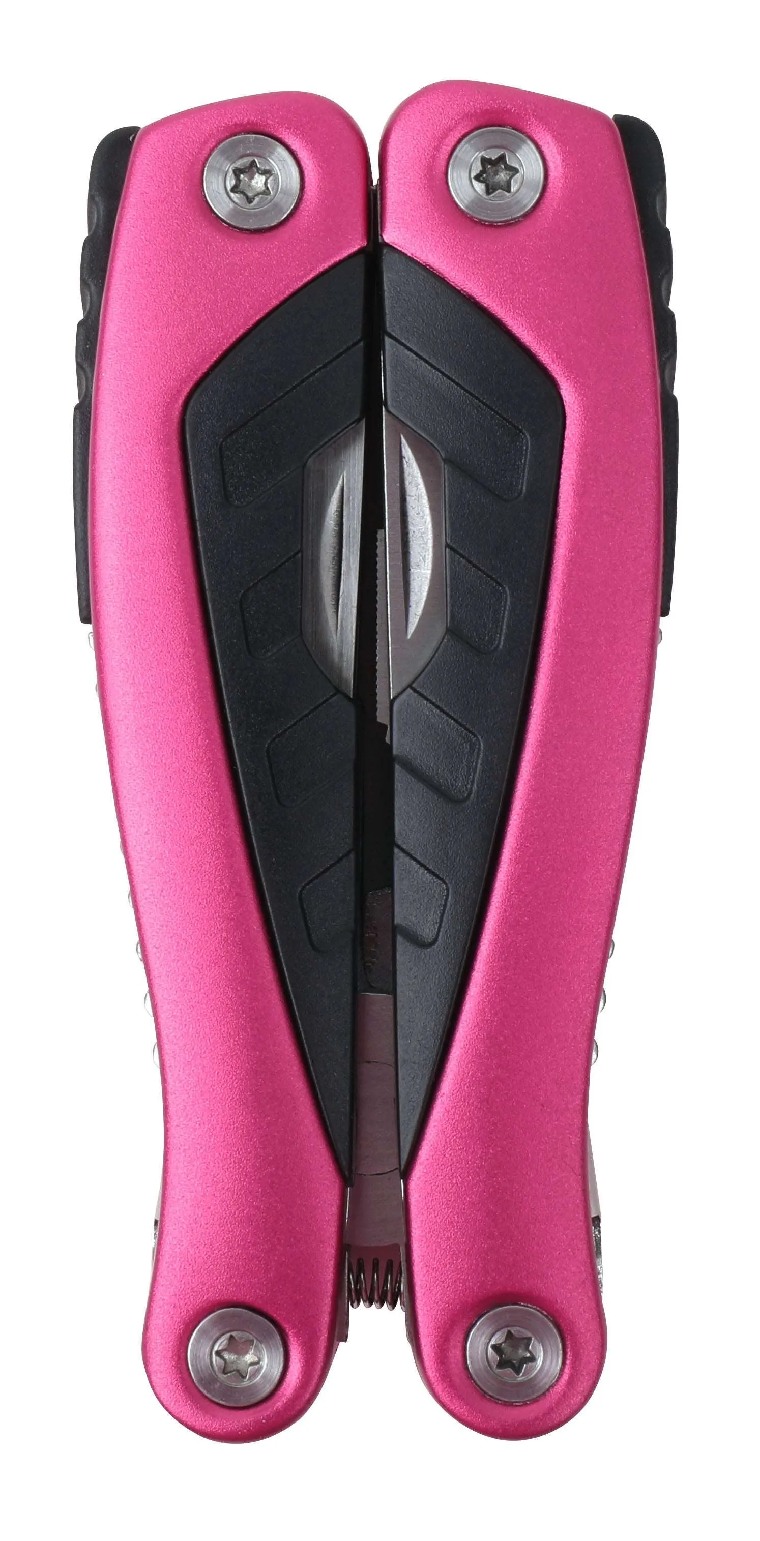 14-in-1 Pink High-Quality Pocket Multitool Pliers. Great for Outdoors, Camping, Fishing  --DT5015P