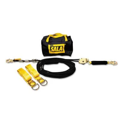 3M™ Sayfline Synthetic Horizontal Lifeline Systems, 100ft, Tie-Off Adaptors/Bag, 7600510