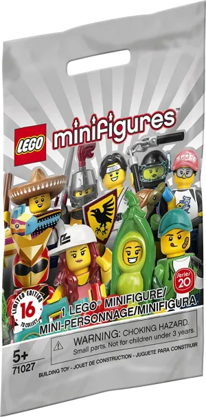 71027 LEGO® Minifigures Series 20 (One Random Figure Per Order)