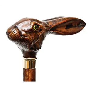 Animal Head Walking Stick - Hare
