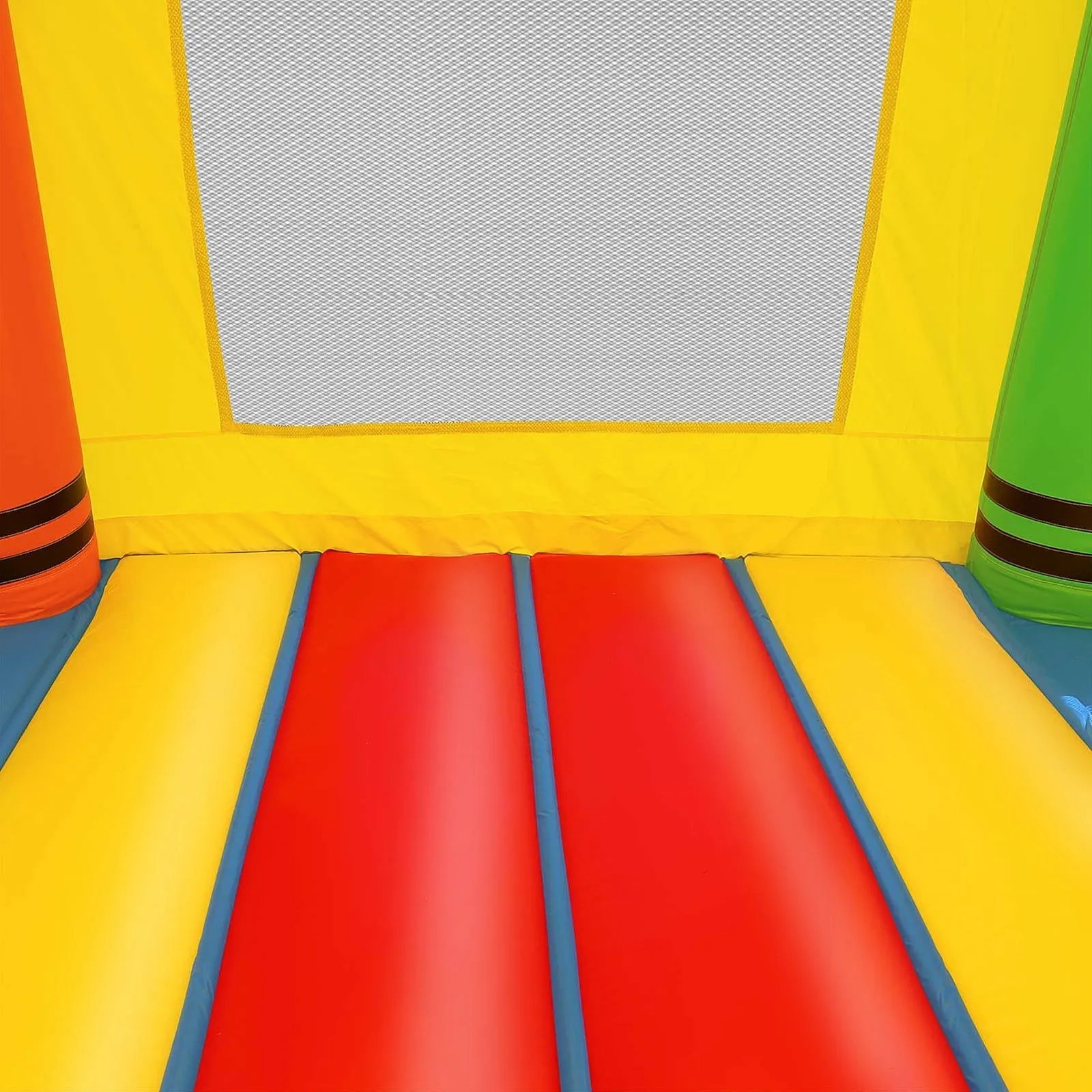 Commercial Crayon Castle Inflatable Bounce House w/ Blower by Cloud 9