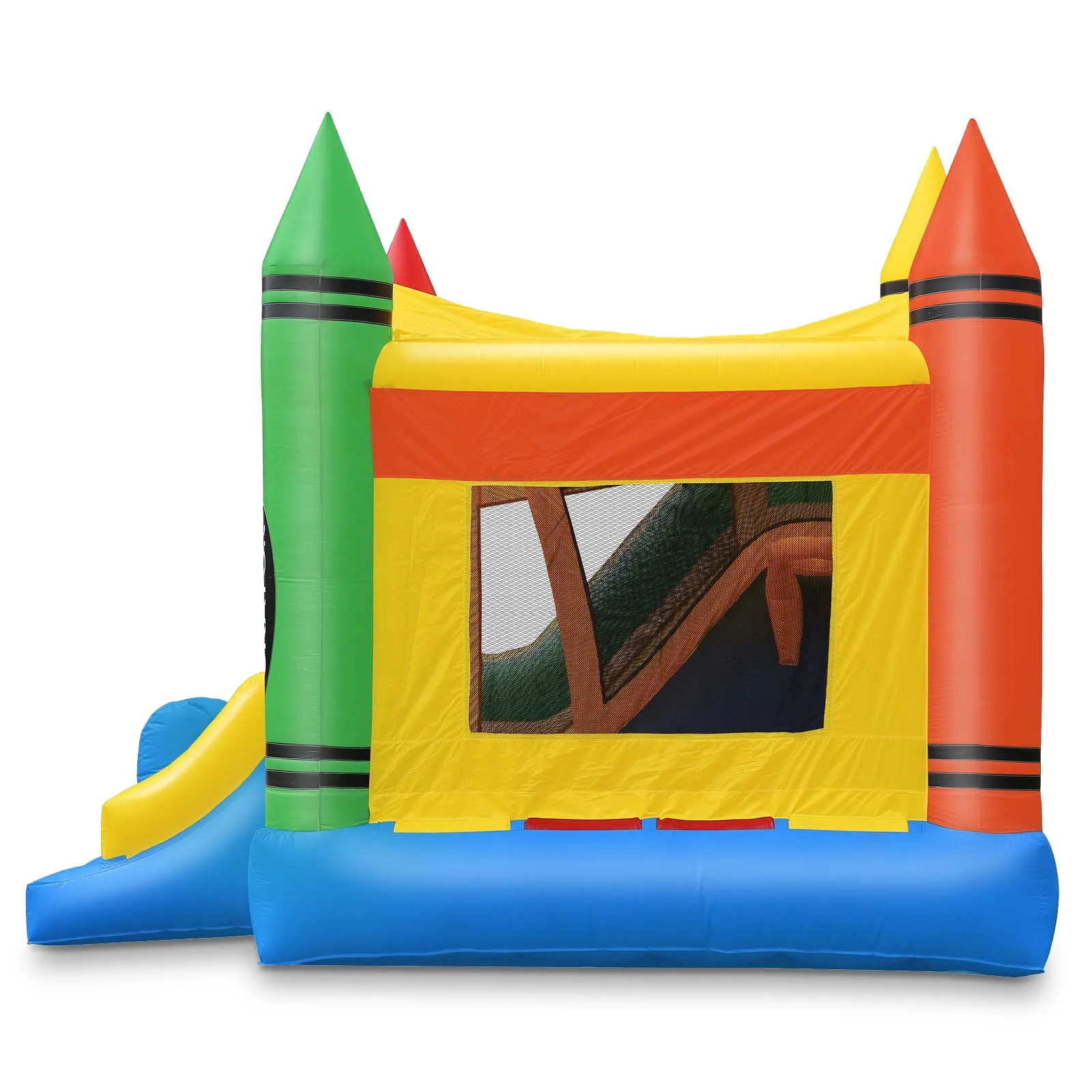 Commercial Crayon Castle Inflatable Bounce House w/ Blower by Cloud 9