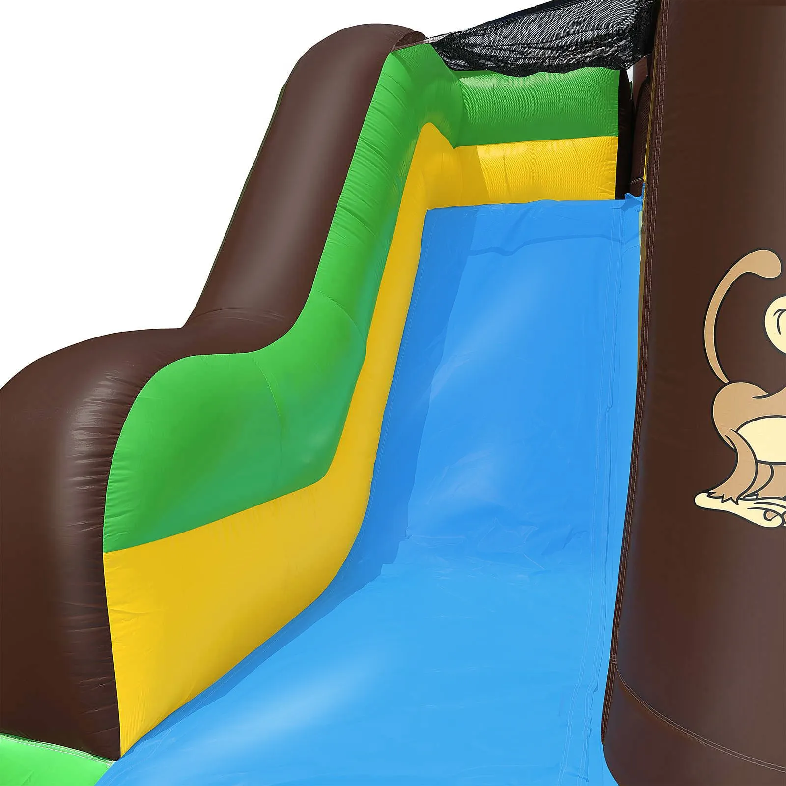 Commercial Jungle Bounce House with Blower and Slide by Inflatable HQ