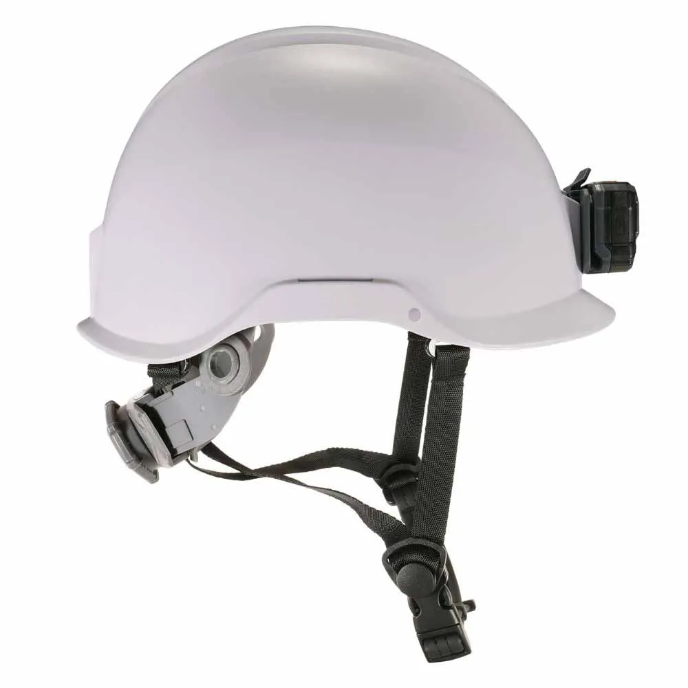 Ergodyne 60261 8976LED White Safety Helmet with LED Light Type 2 Class E