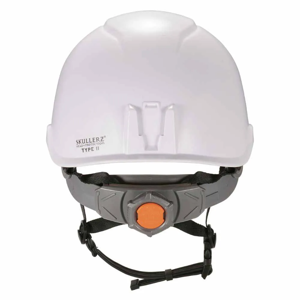 Ergodyne 60261 8976LED White Safety Helmet with LED Light Type 2 Class E