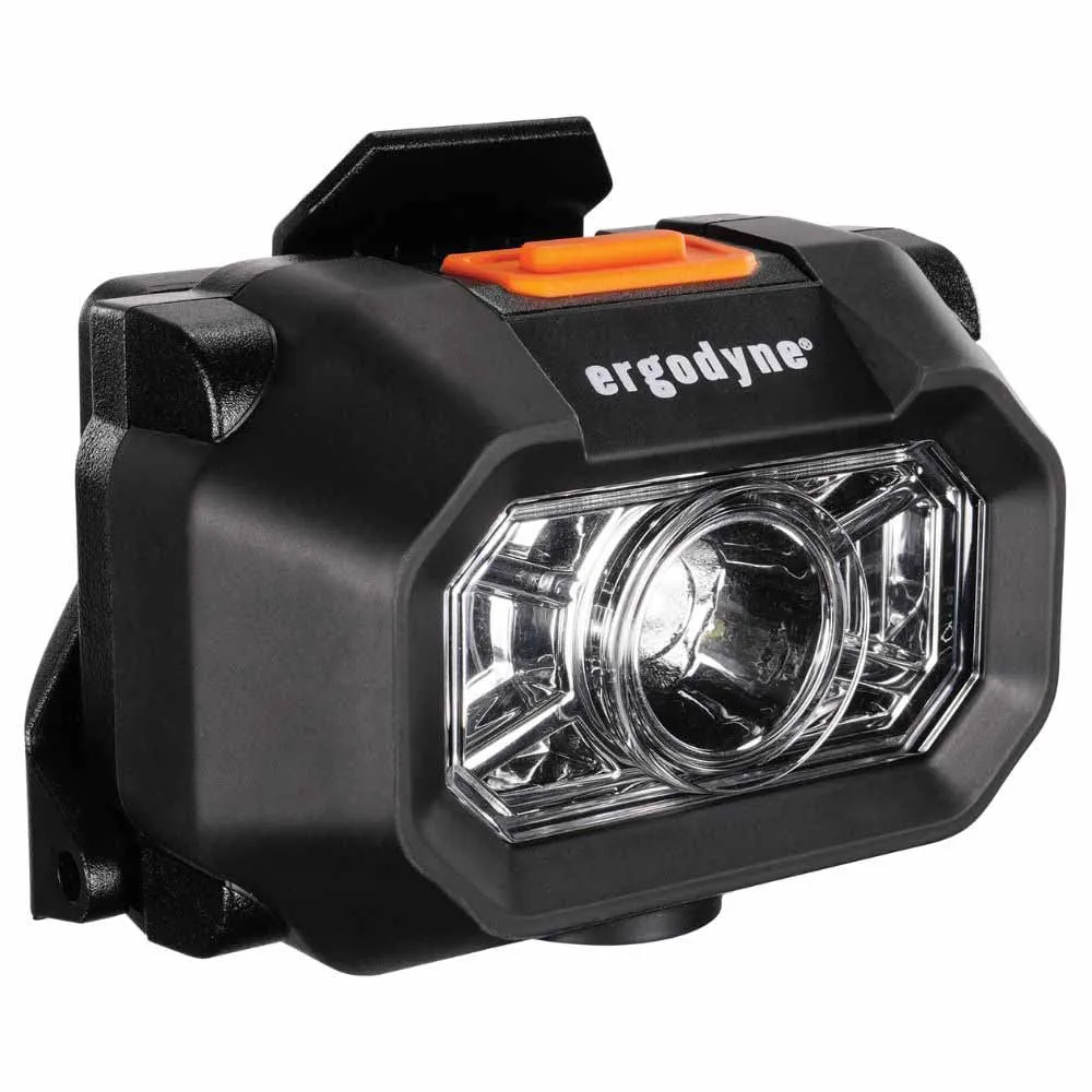 Ergodyne 60261 8976LED White Safety Helmet with LED Light Type 2 Class E