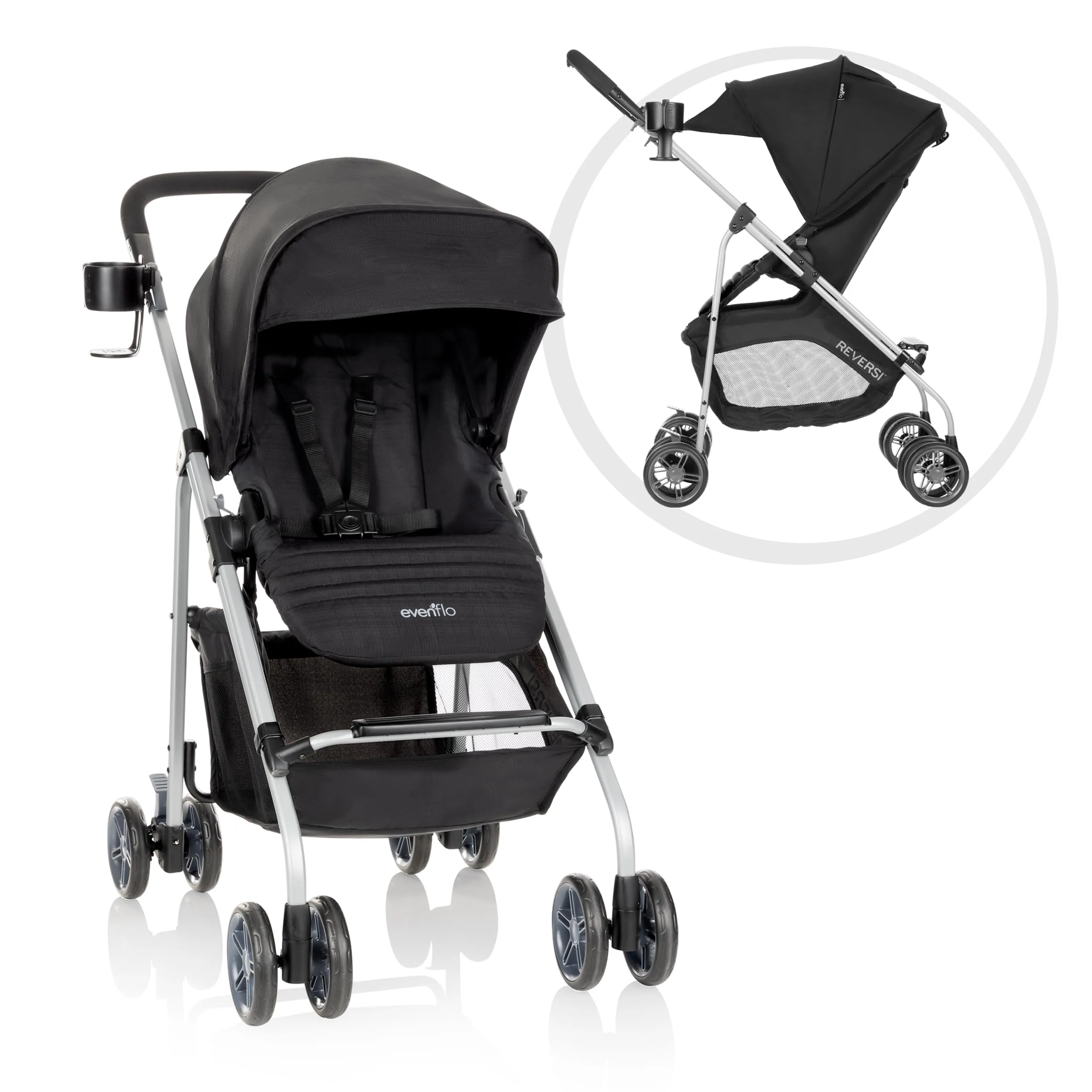 Evenflo Reversi Lightweight Reversible Stroller.