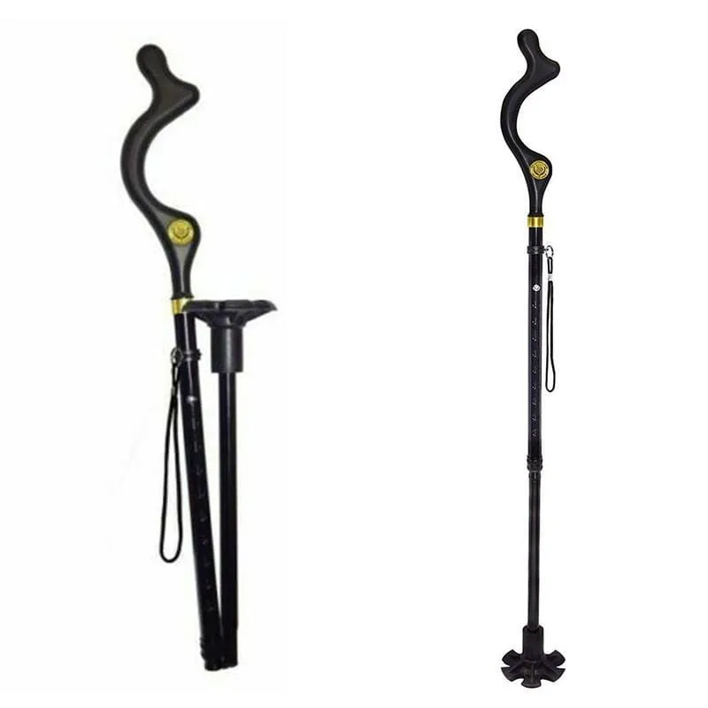 Height-Adjustable Multifunction Posture Cane