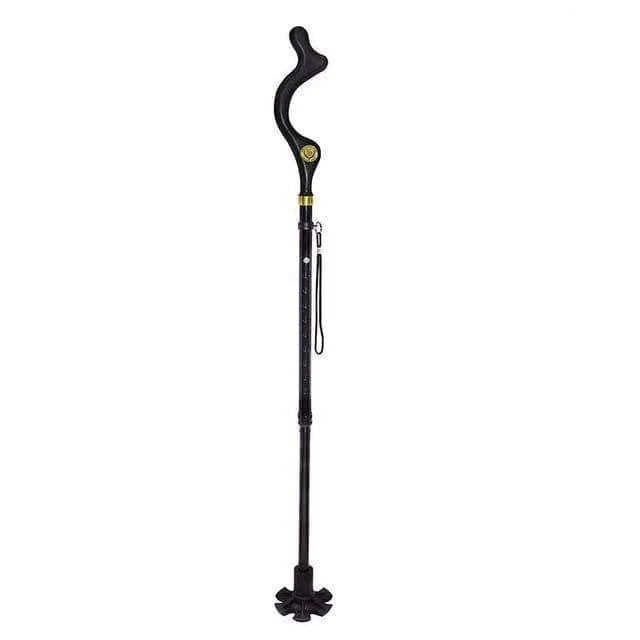 Height-Adjustable Multifunction Posture Cane