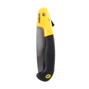 Homdum 8” Inch foldable Garden Saw Deli Hand Pruning saw with safety belt cover For Gardening Camping and Tree Branch wood Cutting saw 200 mm Foldable Pruner Cutter