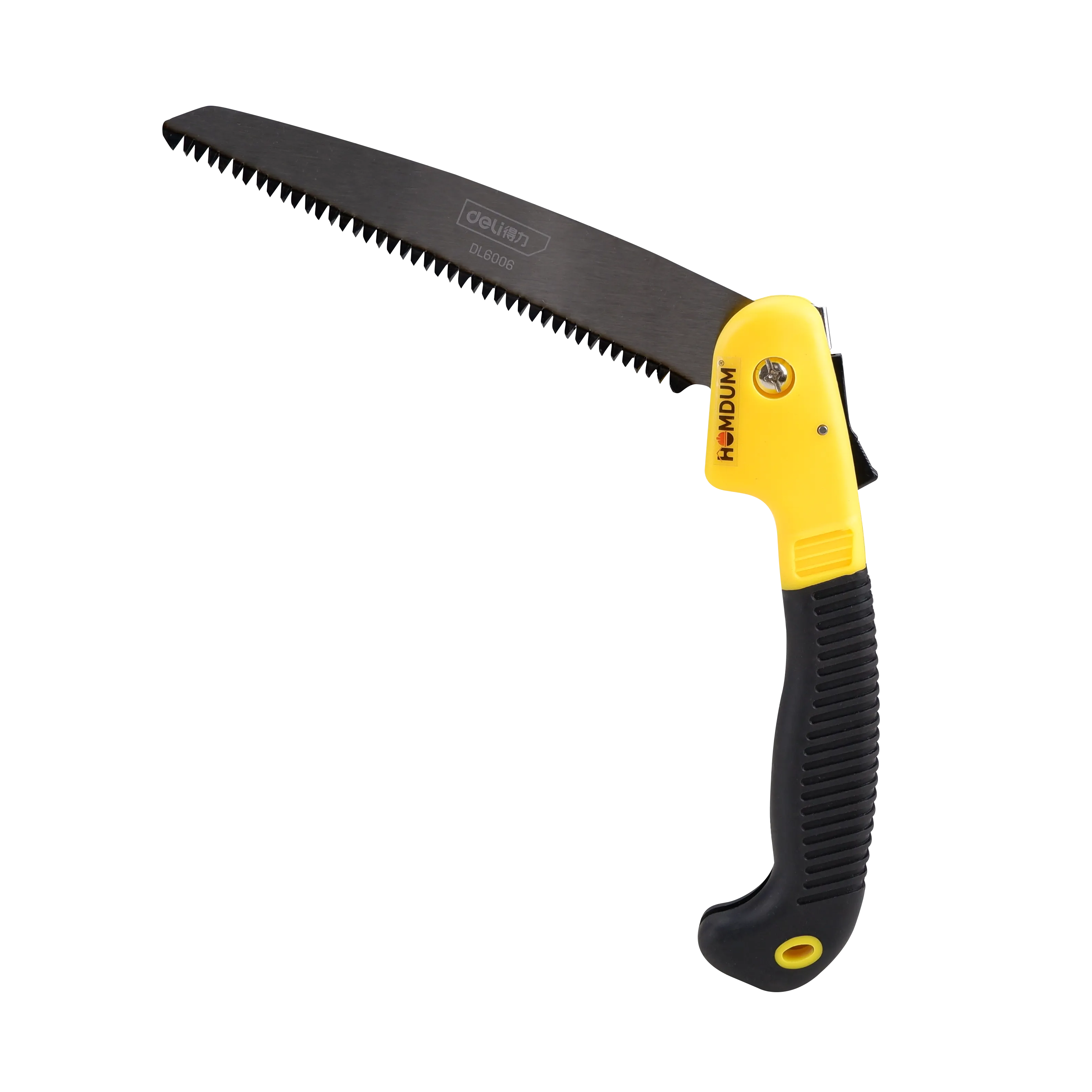 Homdum 8” Inch foldable Garden Saw Deli Hand Pruning saw with safety belt cover For Gardening Camping and Tree Branch wood Cutting saw 200 mm Foldable Pruner Cutter
