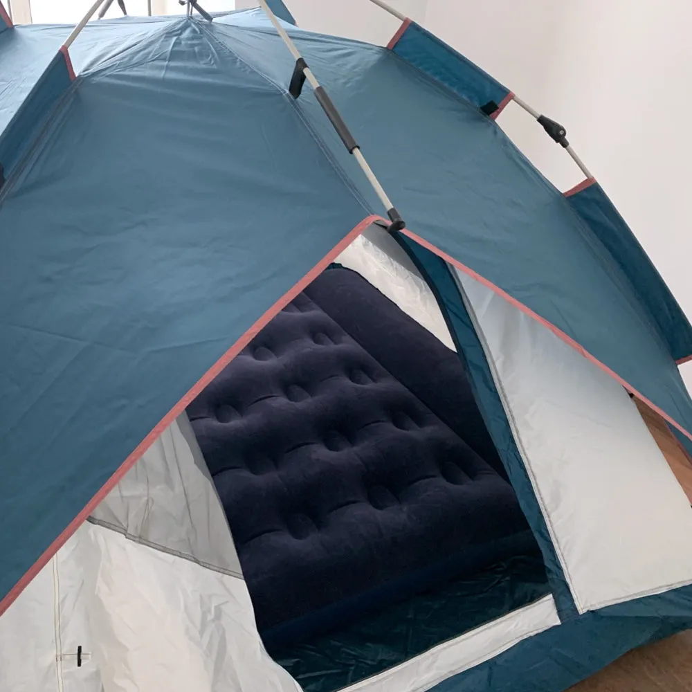 Homwok tent for camping, 4 person tent portable instant tent automatic tent waterproof windproof