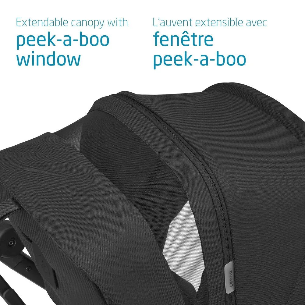 Maxi Cosi Leona Ultra Compact Stroller - Essential Black