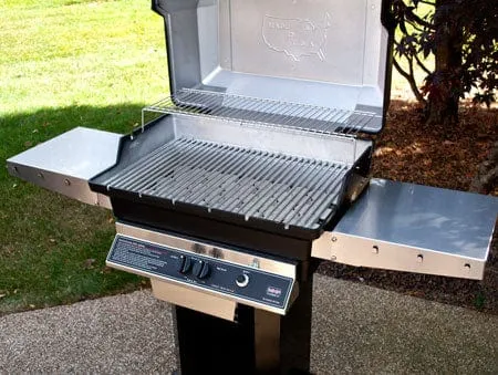 MHP Modern Home Products WNK 4 Gas Grill Head with Side Shelf and Stainless Steel Grids