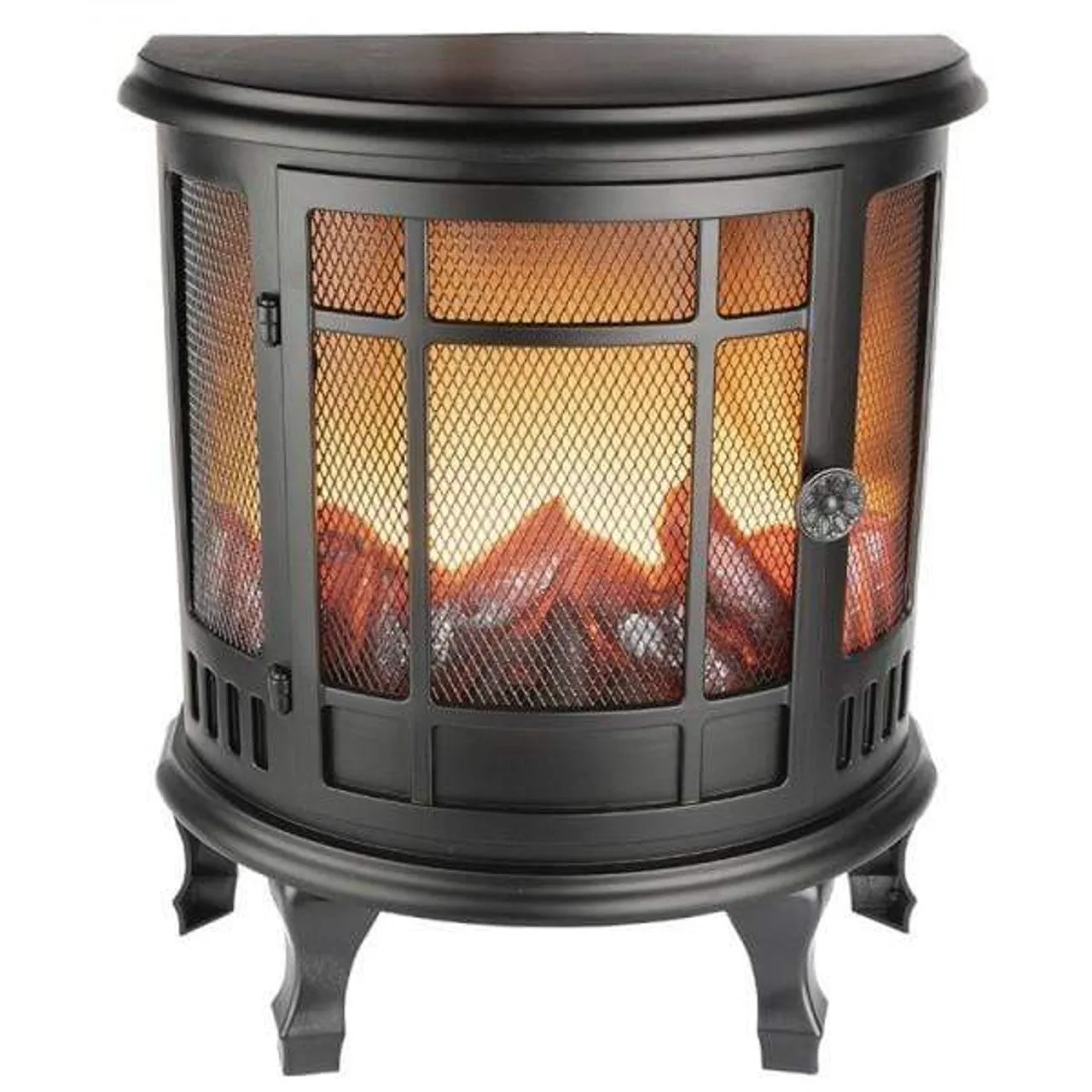 Mini Led Fireplace Lantern