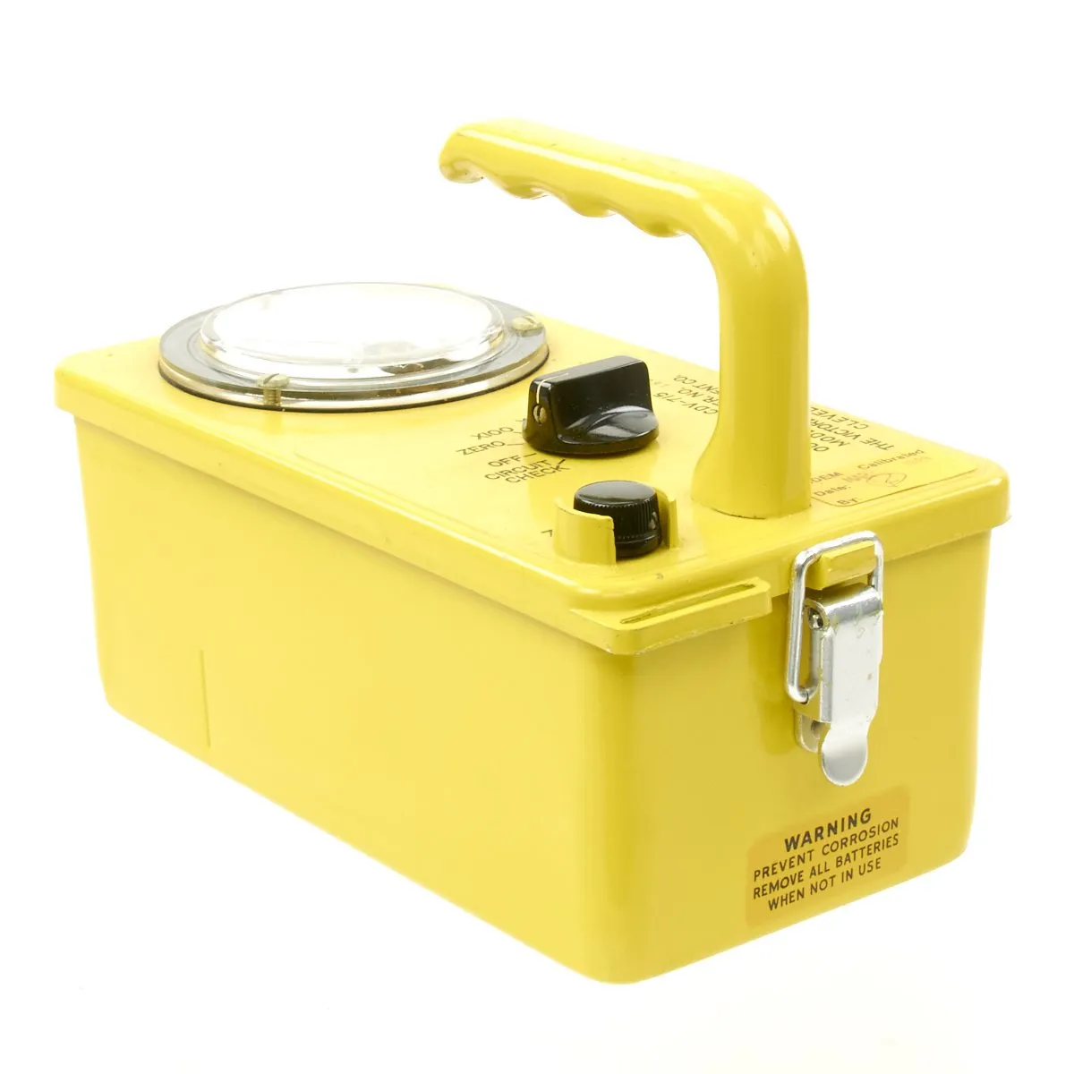 Original U.S. Cold War Civil Defense CD V-777-1 Shelter Radiation Kit with Lionel CDV-700 Geiger Counter Model 6b Radiation Detector