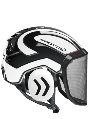 Pfanner - PROTOS-WB - Protos Integral Helmet – White/Black
