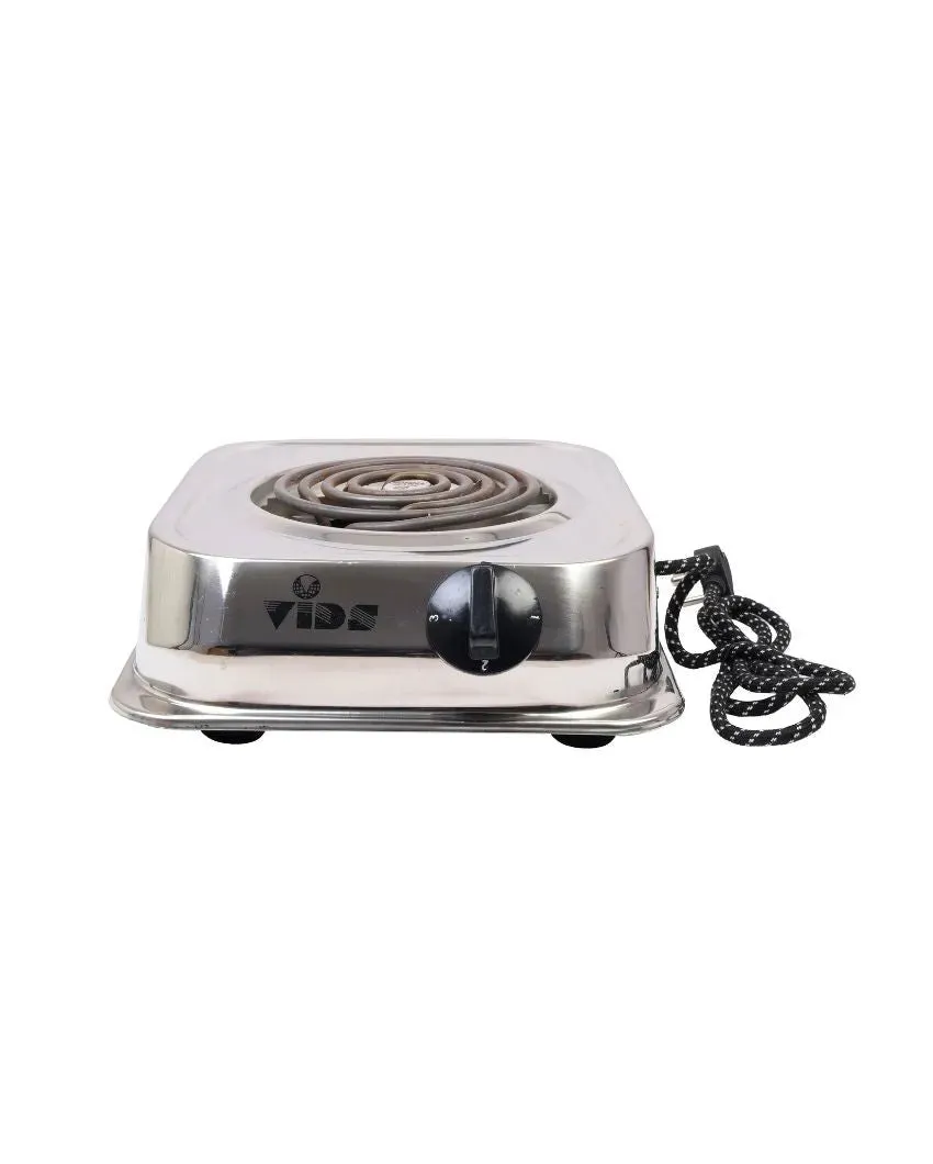 Portable Stainless Steel 1250 Watt Coil Electric Stove