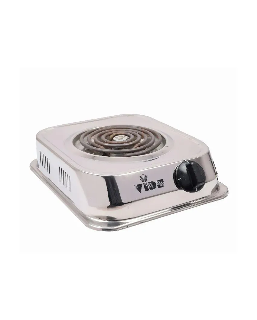 Portable Stainless Steel 1250 Watt Coil Electric Stove