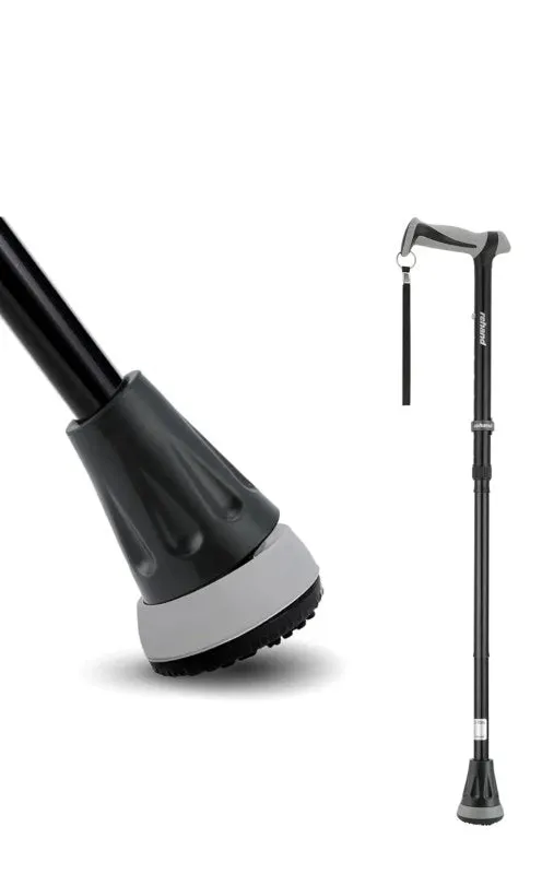 Rehand All Terrain Folding Walking Stick, Walking Sticks for Women & Men, Pivot Tip and Heavy Duty Mobility Aid, Adjustable Walking Stick for Elderly & Ladies