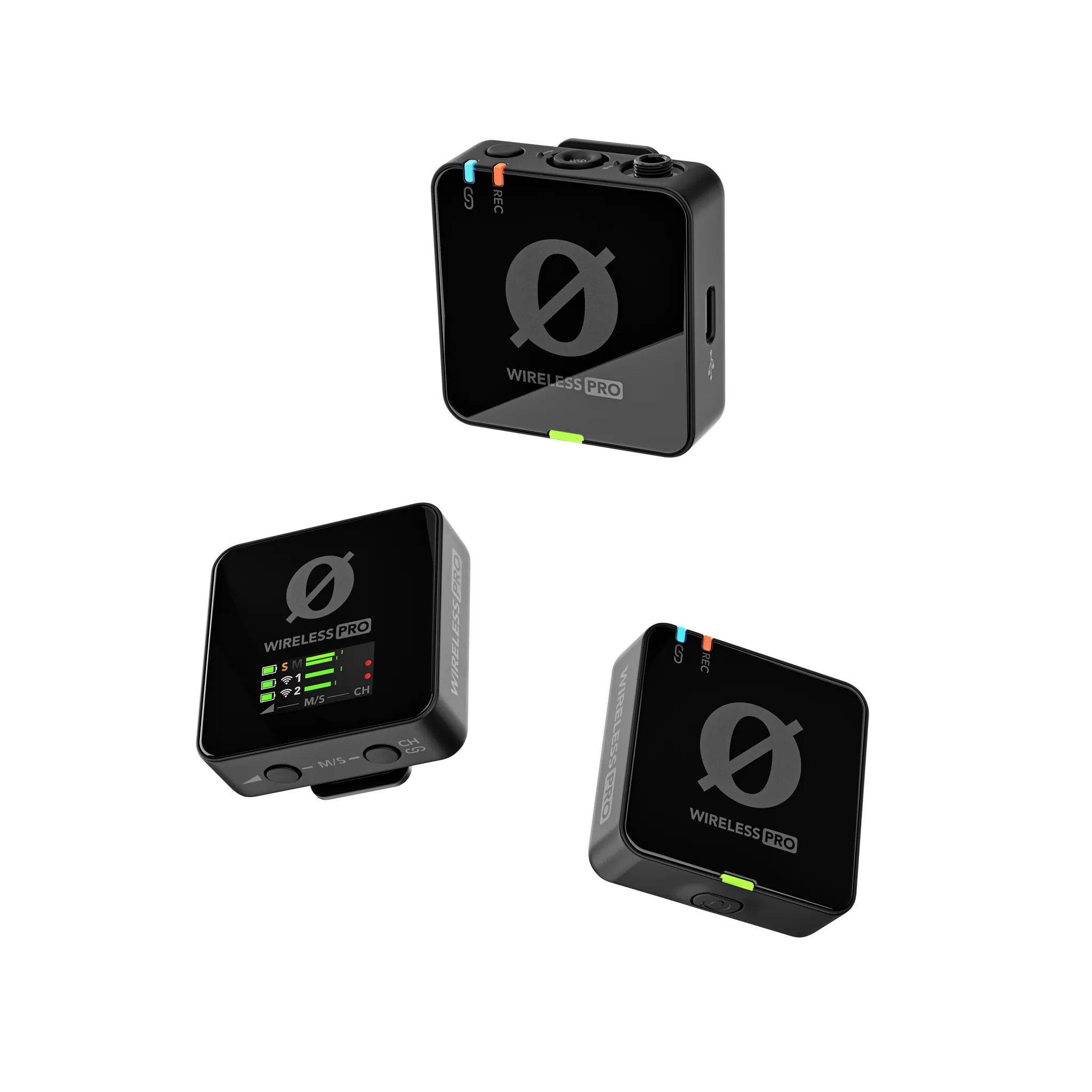 RODE Wireless PRO 2-Person Clip-On Wireless Microphone System/Recorder with Lavaliers (2.4 GHz)