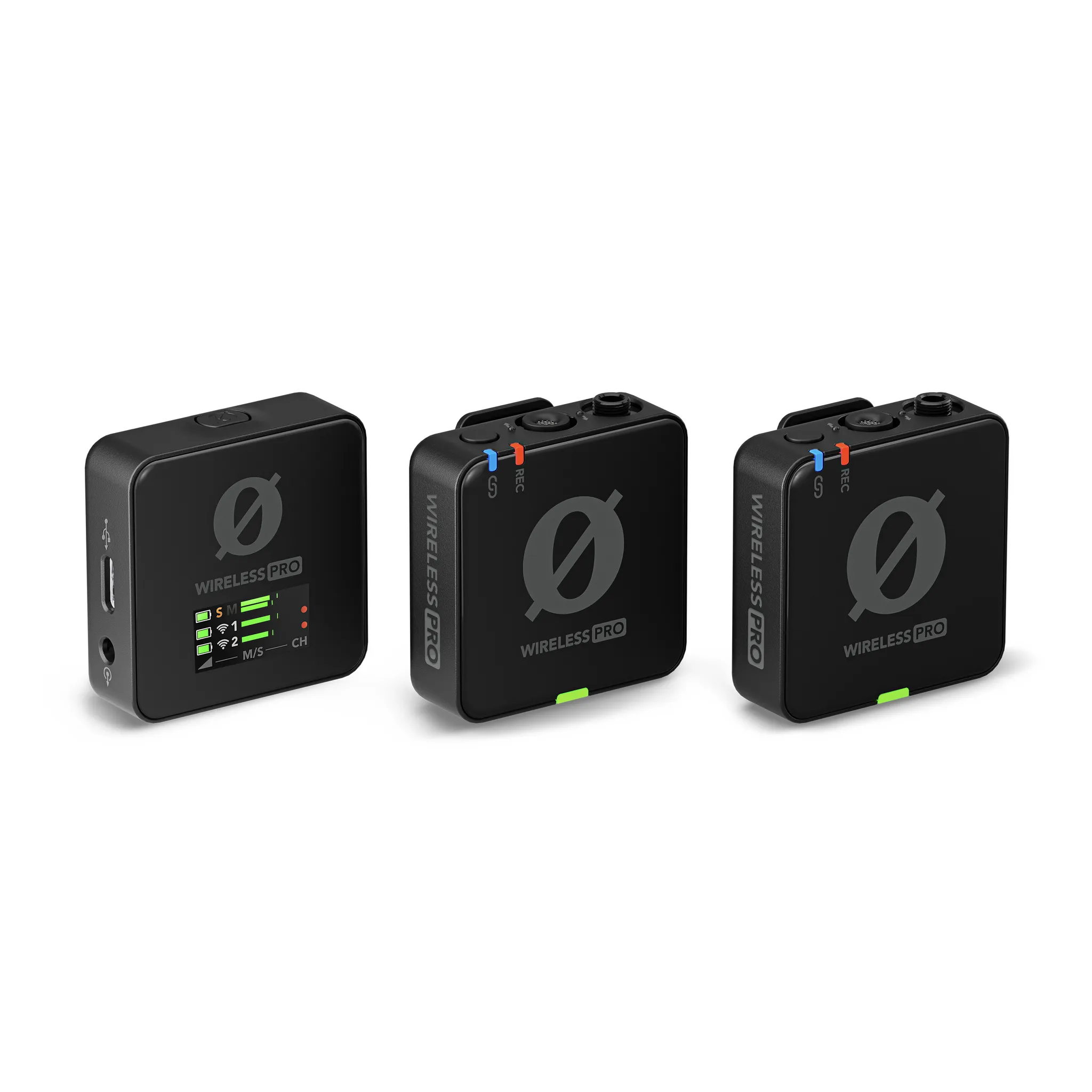 RODE Wireless PRO 2-Person Clip-On Wireless Microphone System/Recorder with Lavaliers (2.4 GHz)
