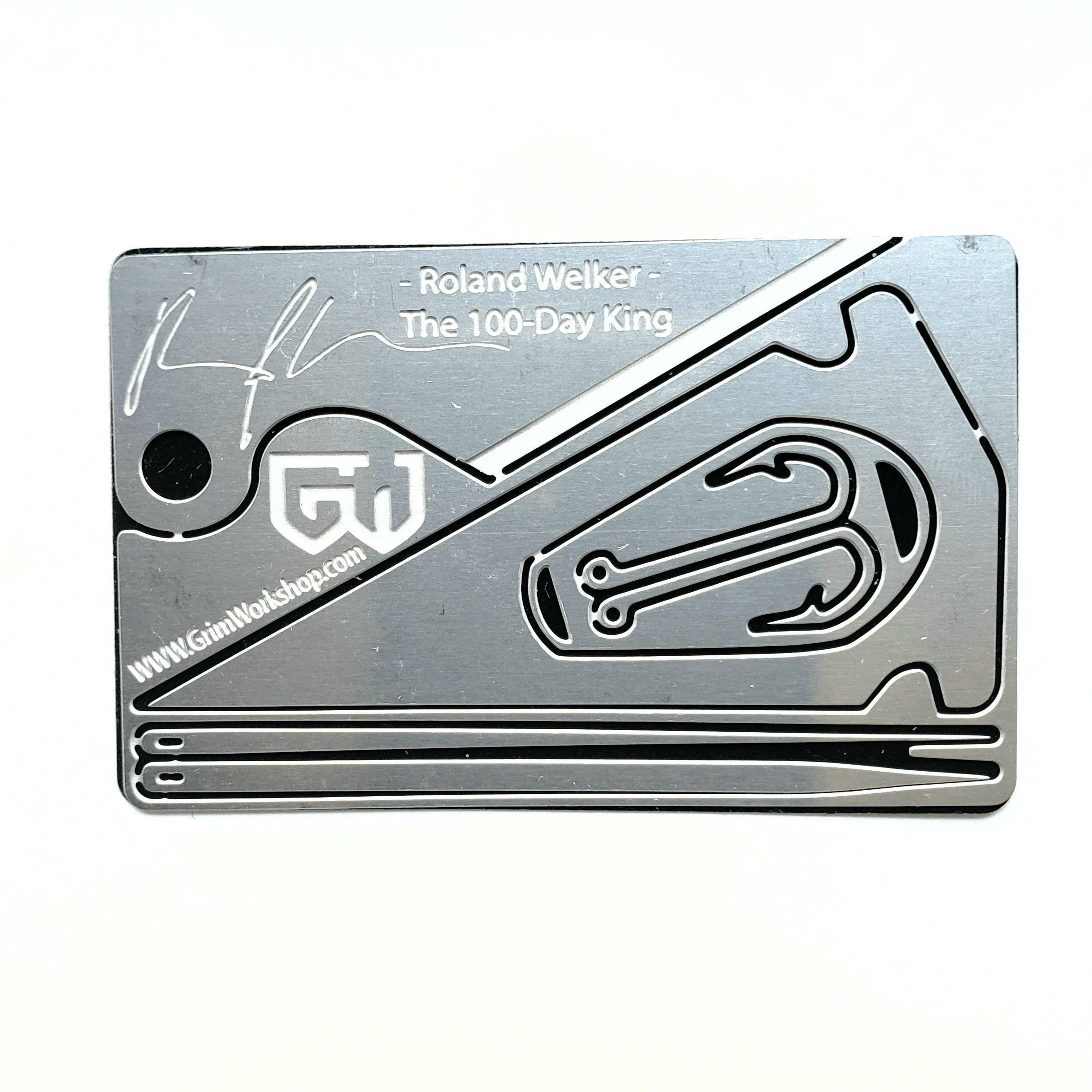 Roland Welker Signature Survival Card