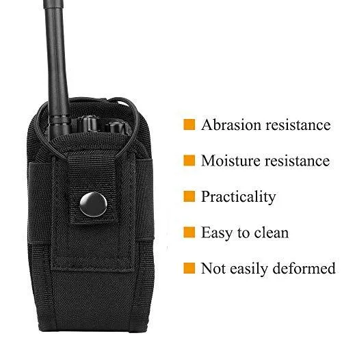 SILVER KNIGHT WALKIE TALKIE POUCH, MOLLE - 440