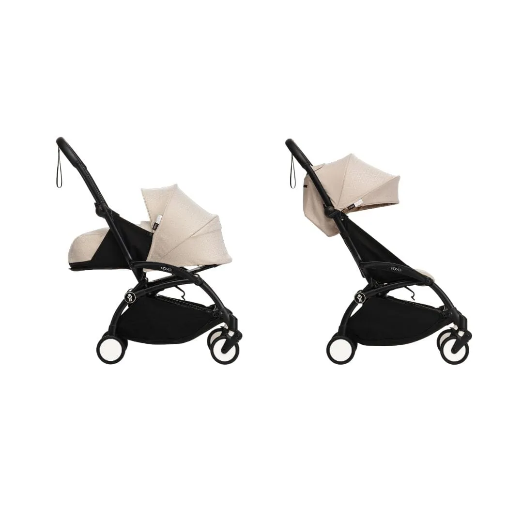 Stokke YOYO³ Complete Bundle: Stroller Frame, 0  Newborn Pack and 6  Color Pack