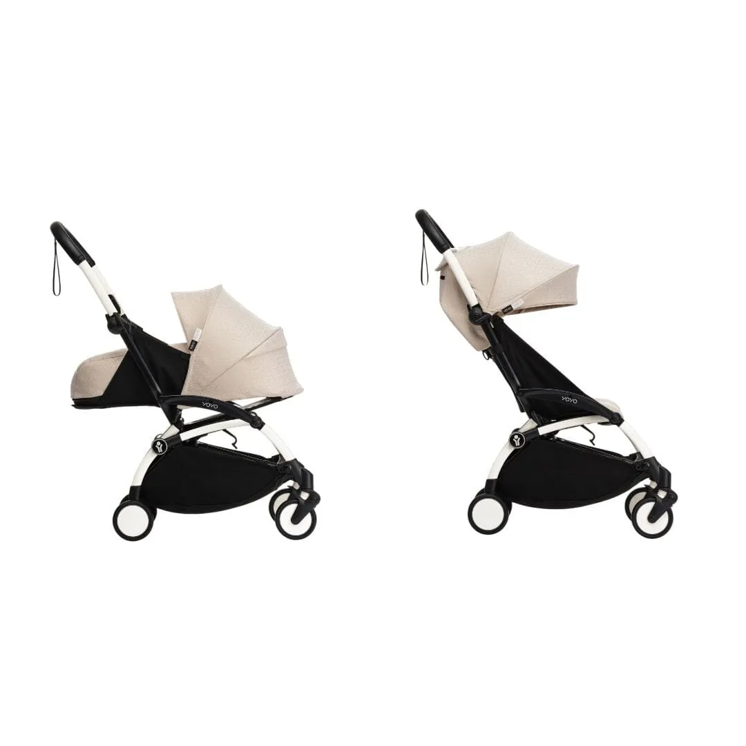 Stokke YOYO³ Complete Bundle: Stroller Frame, 0  Newborn Pack and 6  Color Pack