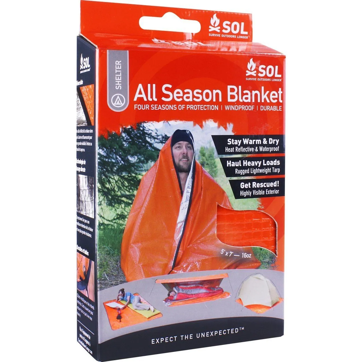 Survive Outdoors Longer SOL All Season Blanket
