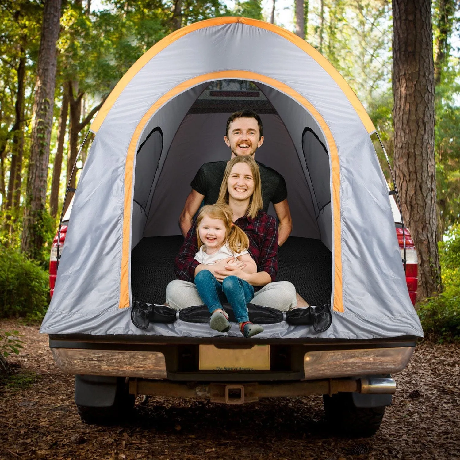 Truck Bed Tent Waterproof Windproof Pickup Truck Tent with Carry Bag