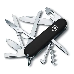 Victorinox Swiss Army Huntsman Pocket Knife, Black